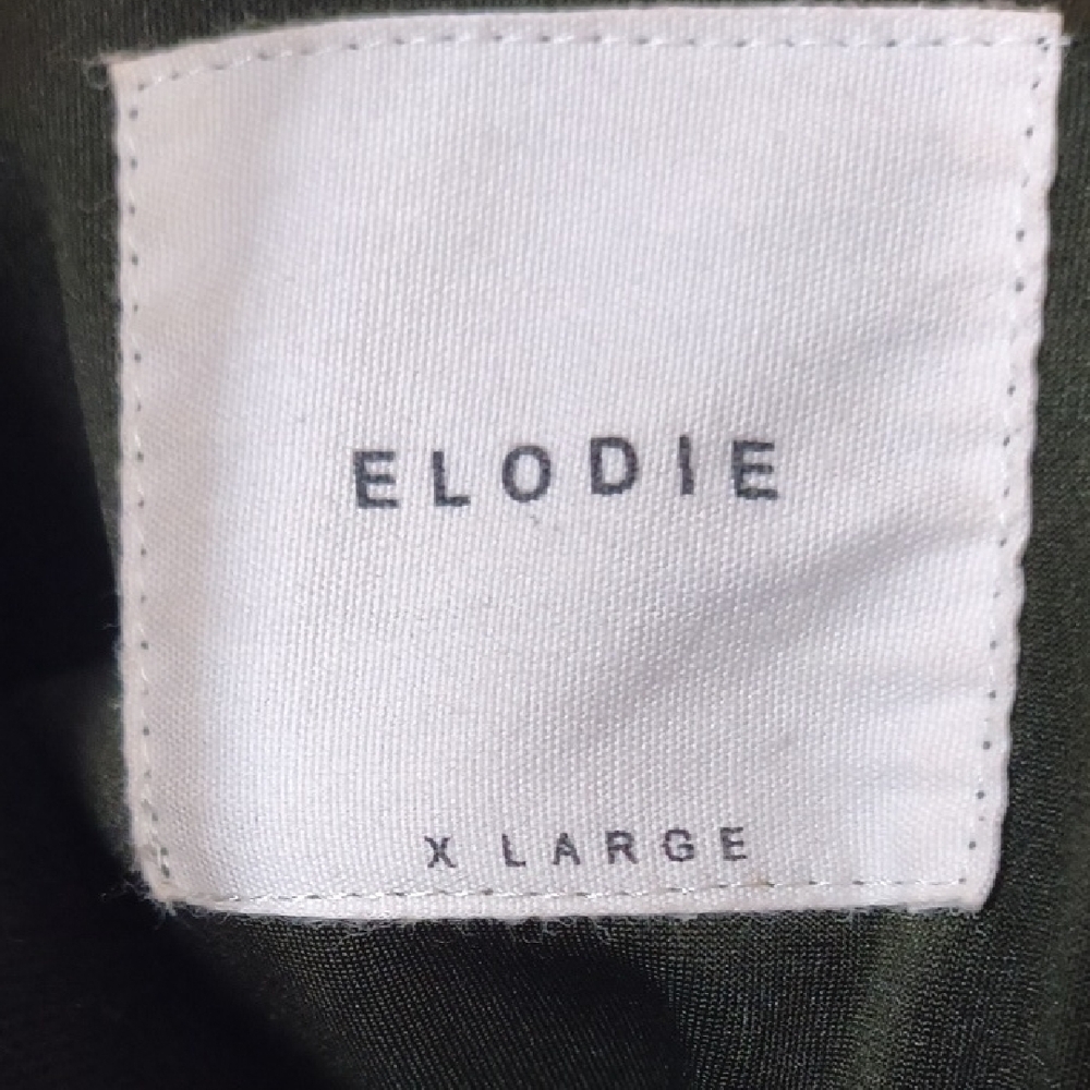 Elodie Belted Wrap Trench Coat Long Green XL - Picture 2 of 8